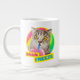 Grande Tasse Chat Boire à la rousse