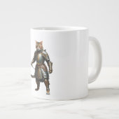 Grande Tasse Chat chevalier (Devant droit)
