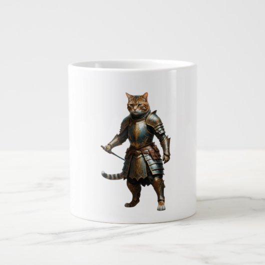 Grande Tasse Chat de chevalier (Devant)