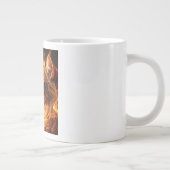 Grande Tasse Chat en feu (Droite)