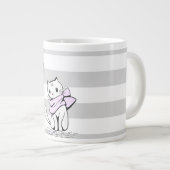 Grande Tasse Chat et poisson blanc testé (Devant droit)