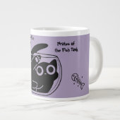 Grande Tasse Chat Mignon,Chat Drôle, Script Drôle, Moderne, Bra (Devant droit)