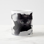 Grande Tasse Chat noir (Devant)