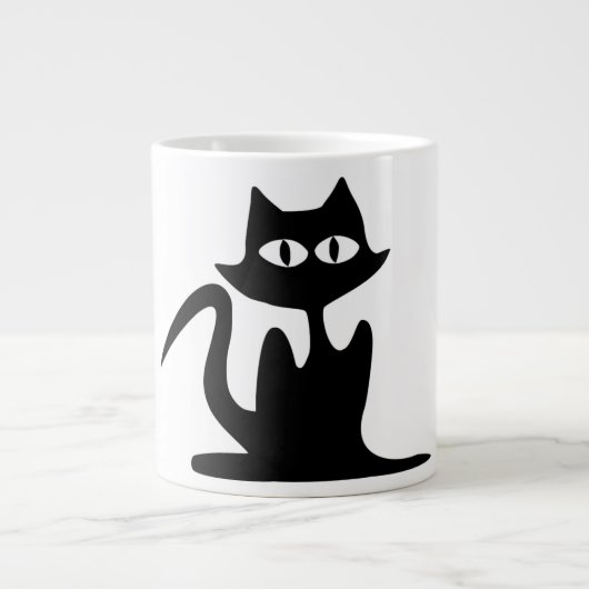 GRANDE TASSE CHAT NOIR (Devant)