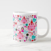 Grande Tasse château et licorne de princesse d'enfants (Droite)