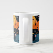 Grande Tasse Chats colorés dormant (Dos)