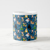 Grande Tasse Chats Festifs en Costumes de Noël Motif (Devant)