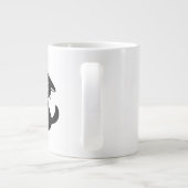 Grande Tasse chatte noire (Dos)