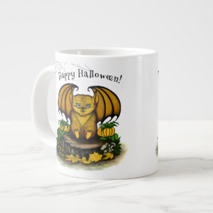 Grande Tasse Chauve-souris mignonne d'Halloween