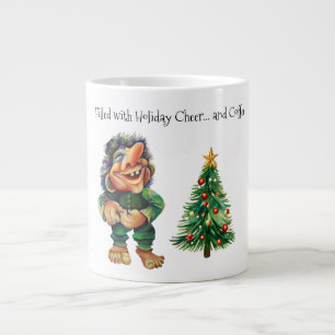 Grande Tasse Cheeky Christmas Troll et Tree Delight