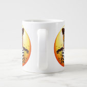 Grande Tasse Cheetah African Feline Wild Animal (Dos)