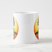 Grande Tasse Cheetah African Feline Wild Animal (Devant)