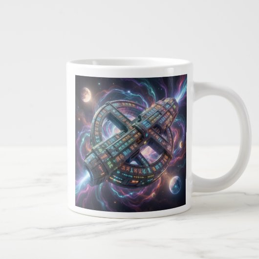 Grande Tasse Chemin Stellaire – Voyage à travers l'univers´8 (Droite)