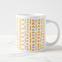 Chemins De Motif Africain En Toile De Soleil En Bl
