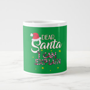 Grande Tasse Cher Père Noël, je peux expliquer Noël