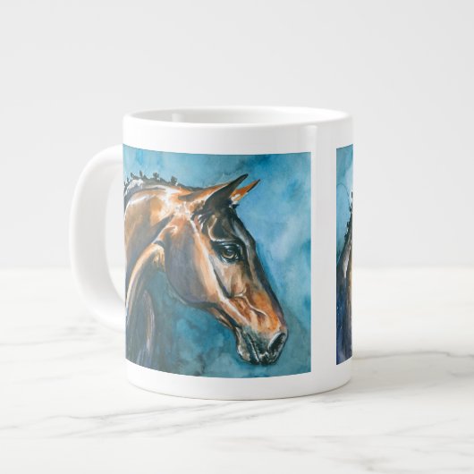 Grande Tasse Cheval (Devant gauche)