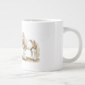 Grande Tasse Cheval blanc Brown (Droite)