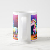 Grande Tasse Cheval de licorne blanche-37474 (Dos)