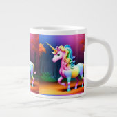 Grande Tasse Cheval de licorne blanche-37474 (Droite)
