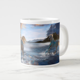 Grande Tasse "Cheval de l'île Stellar"