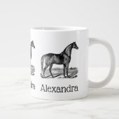 Grande Tasse Cheval debout vintage (Droite)