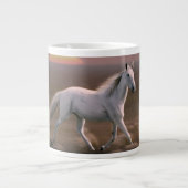 Grande Tasse Cheval du coucher de soleil (Devant)