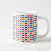 Grande Tasse Chevron aztèque coloré (Droite)