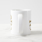 Grande Tasse Chi-Rho en or "3-D" avec Ancre (Dos)