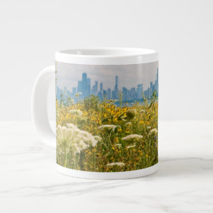 Grande Tasse Chicago comme vu de l'oiseau du port de Montrose