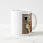 Grande Tasse Chien Au Vin Beagle (Devant droit)