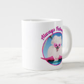 Grande Tasse Chien De Piscine En Palmes (Devant droit)