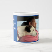 Grande Tasse Chien Papa Tous Les Traitements Photo (Devant)