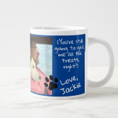 Grande Tasse Chien Papa Tous Les Traitements Photo (Droite)