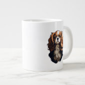 Grande Tasse Chien spaniel Cavalier King Charles (Devant droit)