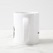 Grande Tasse Chien-taureau chaud matin (Dos)