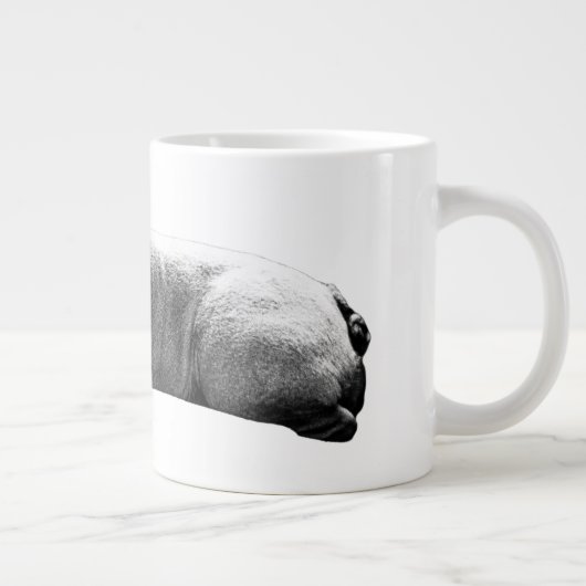 Grande Tasse Chien-taureau chaud matin (Droite)