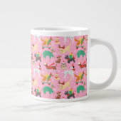 Grande Tasse Chiens de Noël en Motif de vêtements de vacances (Droite)