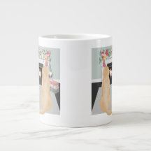 Chiens Jaunes du Labrador Dans La Scène De La Chem