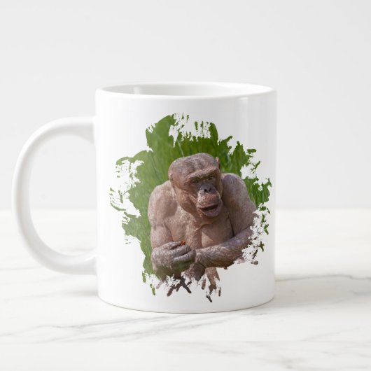 Grande Tasse Chimpanzé sans cheveux (Gauche)