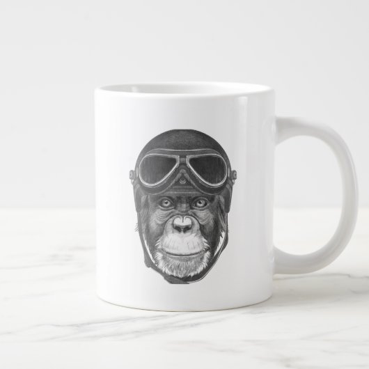 Grande Tasse Chimpanzé Vintage (Droite)