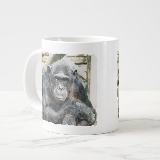 GRANDE TASSE CHIMPANZÉS CUITS (Devant gauche)