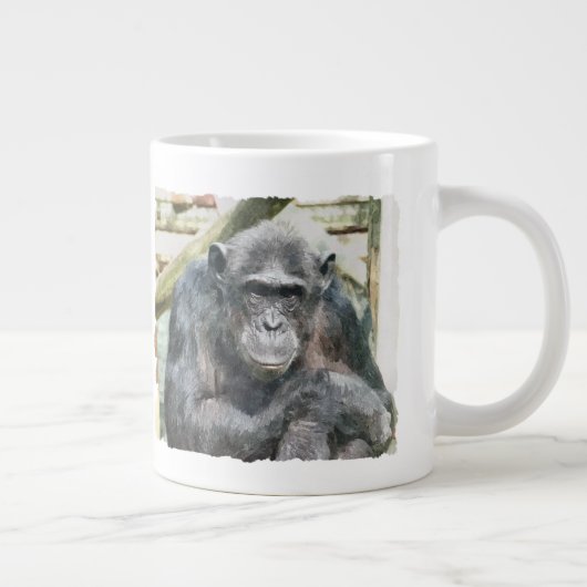 GRANDE TASSE CHIMPANZÉS CUITS (Droite)