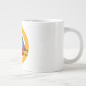 Grande Tasse Chine : Un morceau de mon coeur dans un brouillard (Droite)