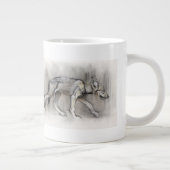 Grande Tasse Chiot maigre (Droite)
