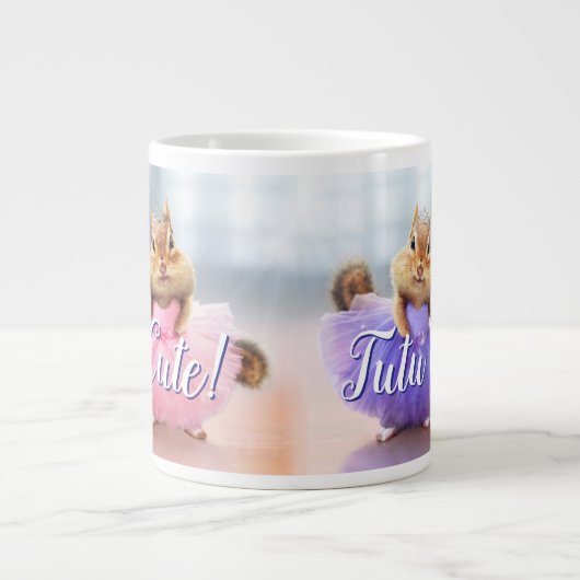 Grande Tasse Chipmunk Ballerina Duo (Devant)