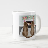 Grande Tasse Chocolate Labrador (Devant droit)