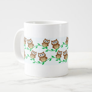 Grande Tasse Chouettes Chouettes Chouettes