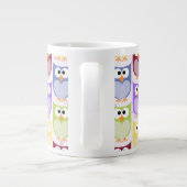 Grande Tasse Chouettes mignonnes, Chouette Motif, Chouettes pou (Dos)