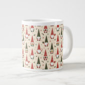 Grande Tasse Christmas Gnome Party Pattern (Devant droit)
