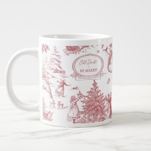 Grande Tasse Christmas Party Chinoiserie (Gauche)